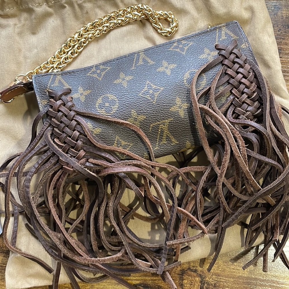 Authentic Louis Vuitton Wristlet from Vintage Boho Bags BRAND NEW